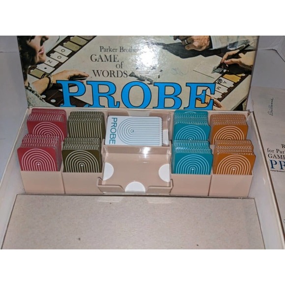 Vintage Probe Game Of Words Board Game Complete - Picture 2 of 6